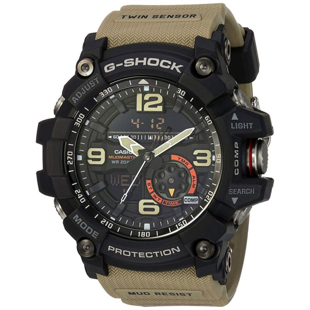 Casio Men's Black Dial Watch - GG1000-1A5